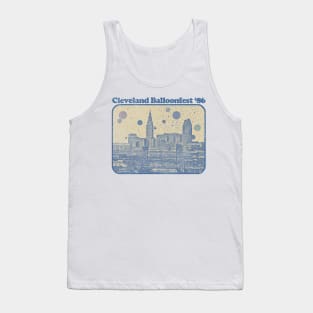 Cleveland Balloonfest '86 / Vintage Style Design Tank Top